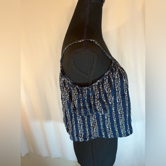 Abercrombie Kids Smocked Off the Shoulder Peplum Crop Top Girls Size XL - Picture 3 of 9